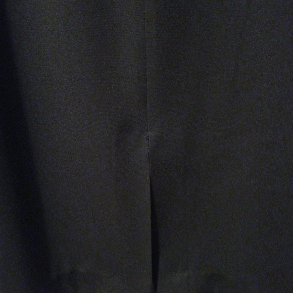 AGB black dress size 10 lacy beeded sleeve - Picture 6 of 16